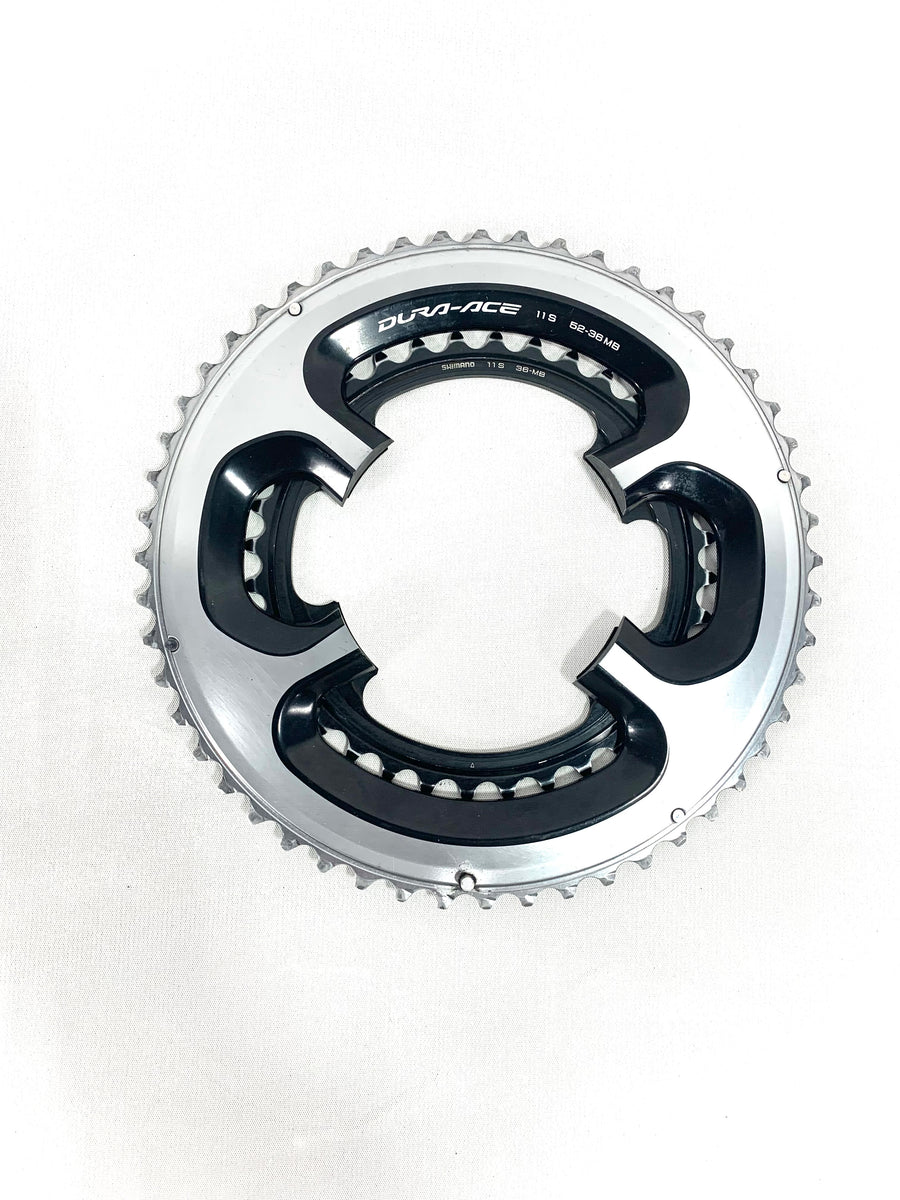 Shimano Dura Ace 9000 Chainrings 2x11 Speed 52/36t Mid Compact