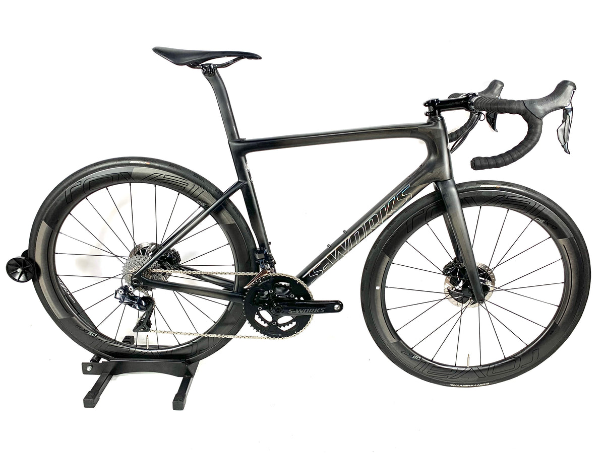 2019 Specialized S-Works Tarmac Disc Dura Ace Di2 Roval Carbon Wheels Size:  56cm
