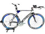 2011 Kestrel 4000 Pro SL Tri Ultegra 10 Speed Oval Carbon Wheels Size: XL