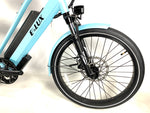 2025 Elux Malibu GT 24" Step Thru E-Bike Shimano 1x9 Speed 750w Hub Motor