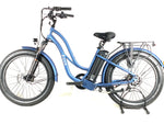 2025 ELUX Tahoe GT Step Thru E-Bike 8 Speed 26" Fat Tires 750watt Motor 48v20ah Battery