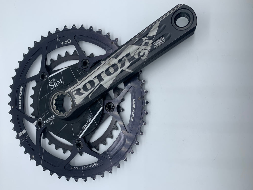 weduwe inleveren punch SRM Rotor Power Meter 50/34t Rotor Chainrings Crankset 165mm 11 Speed –  Orange County Cyclery