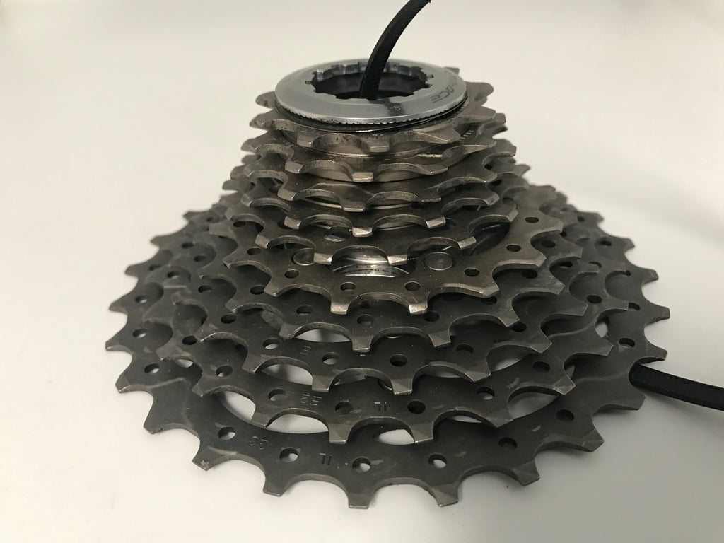 Shimano Dura Ace CS-7900 7900 11-28t 10 Speed Cassette – Orange